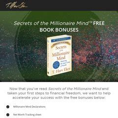 www.millionairemindbook.com free book bonuses arabic